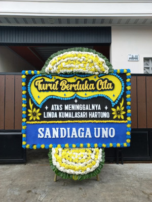 Papan Bunga Duka di Selagalas